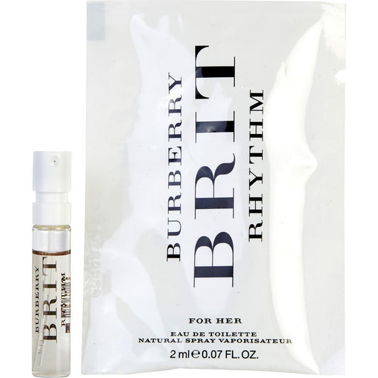 BURBERRY BRIT RHYTHM by Burberry (WOMEN) - EDT SPRAY VIAL