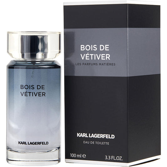 KARL LAGERFELD BOIS DE VETIVER by Karl Lagerfeld (MEN) - EDT SPRAY 3.3 OZ