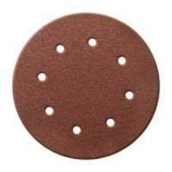 8" psa 120gr vac sanding discs 25/pk